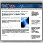 Healthrisk Technologies Website Screenshot Healthrisk Technologies Website Screenshot