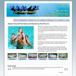 Pool FX Inc. Website Screenshot