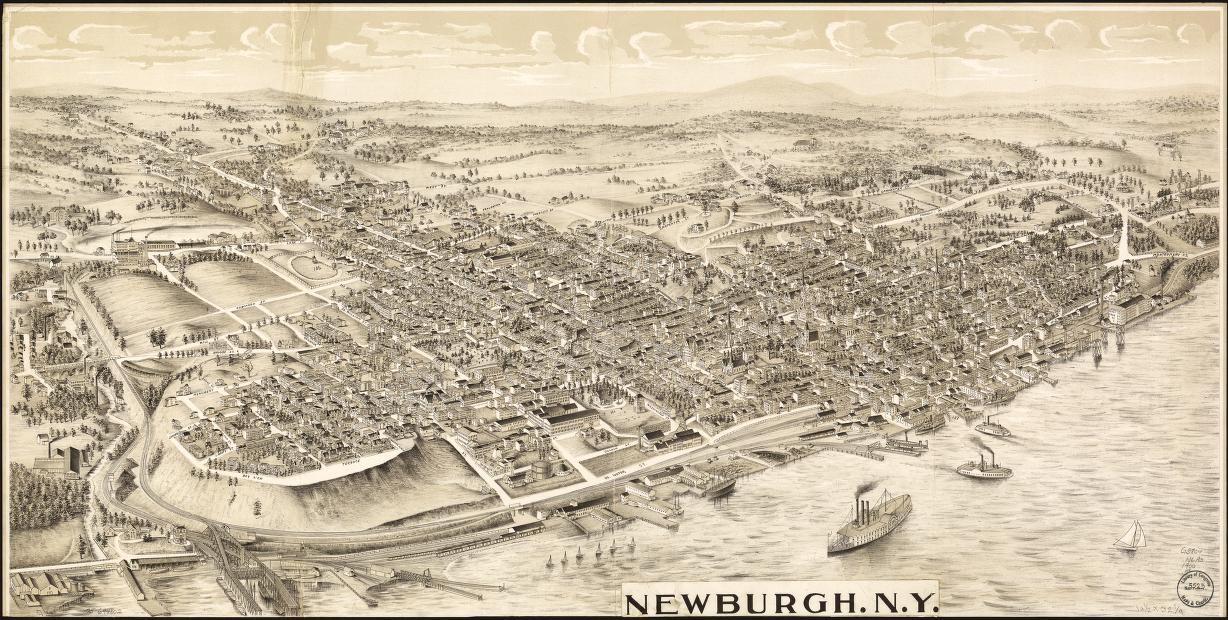 Historic Newburgh New York - Source Library of Congress