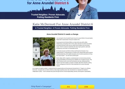 County Council Campaign Website